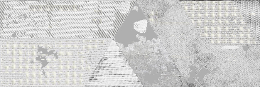 Fjord Вставка B серый (FO2U092DT) 25x75