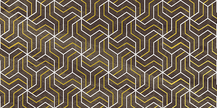 Crystal Fractal Декор коричневый 30х60