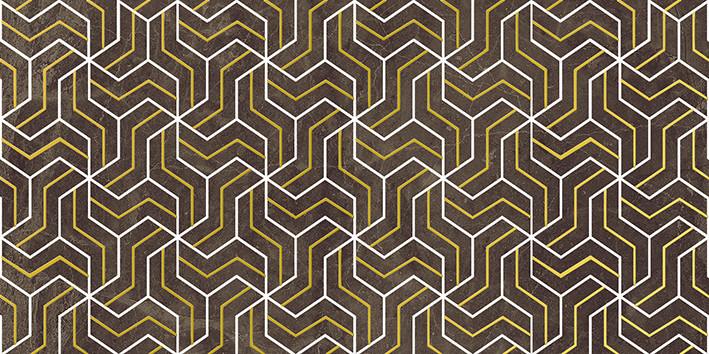 Crystal Fractal Декор коричневый 30х60