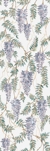 Монфорте Глициния Декор обрезной 14016R\\3F 40х120