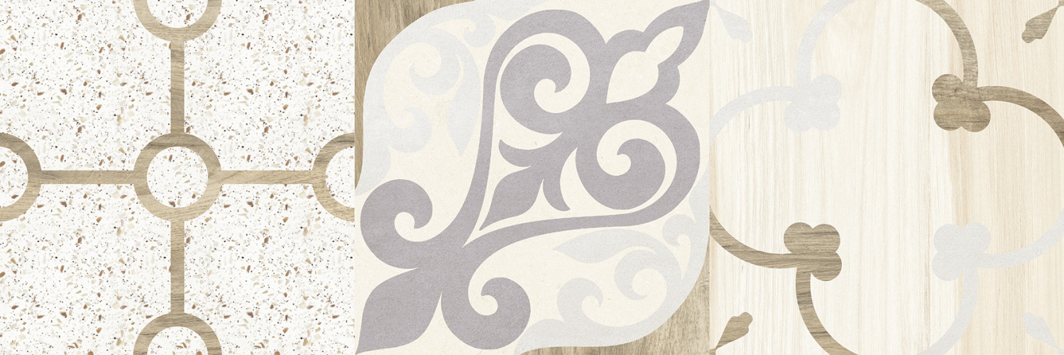 Woody Плитка настенная бежевый узор 25х75