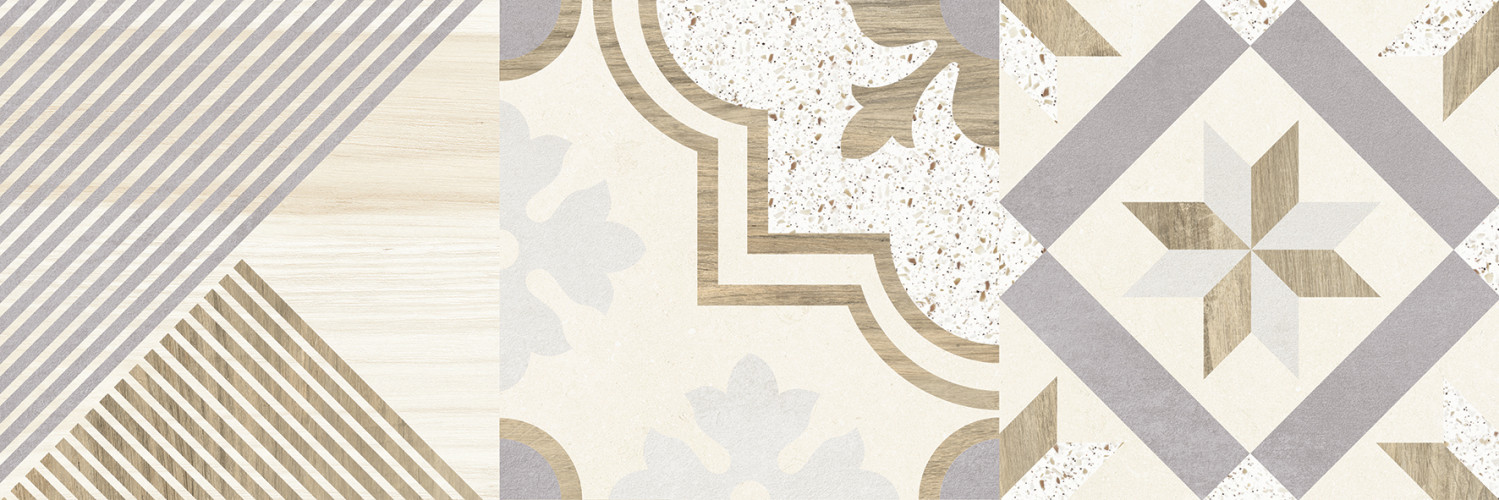 Woody Плитка настенная бежевый узор 25х75