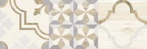 Woody Плитка настенная бежевый узор 25х75