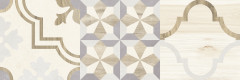 Woody Плитка настенная бежевый узор 25х75