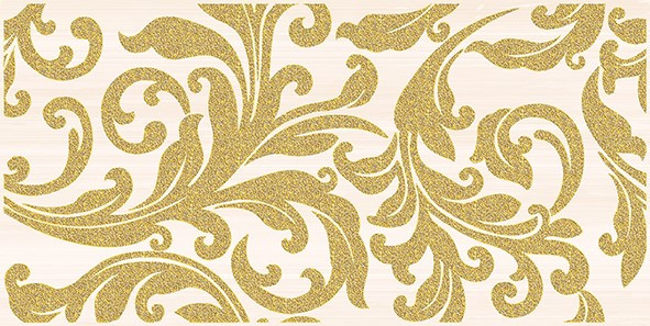 Ampir Декор бежевый 25х50