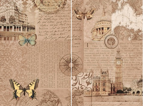 Voyage Панно P2-1D179 40х30 (из 2-х пл.)