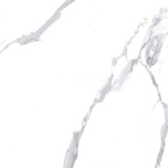Calacatta Splendid Silver Керамогранит белый 60х60 Полированный