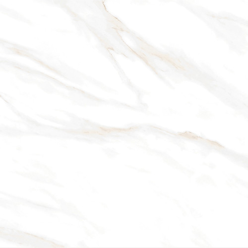 Calacatta Clarity Gold Керамогранит белый 60х60 Полированный