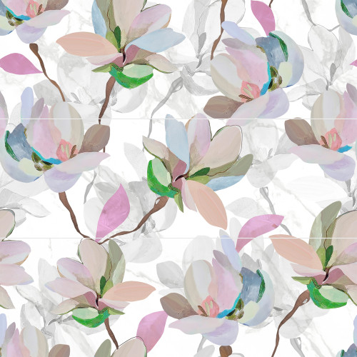 Metropol bianco Панно OS\\A414\\3x\\13155R 90х90 глянцевый обрезной