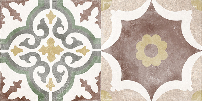 Atlas Плитка настенная бежевый микс 08-00-11-2457 20х40