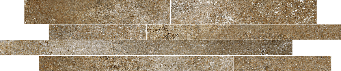 Ferry Мозаика коричневый 14,4х69