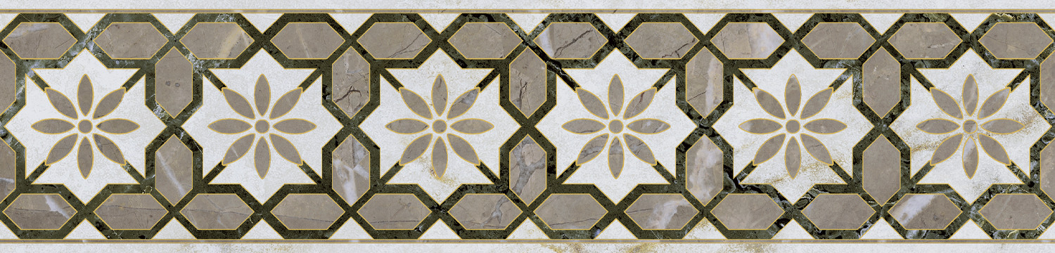 Серенада Бордюр 5 глянцевый обрезной VT\\A575\\11000R 30x7,2