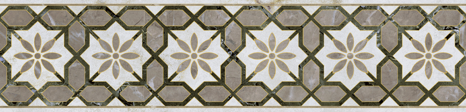 Серенада Бордюр 5 глянцевый обрезной VT\\A575\\11000R 30x7,2