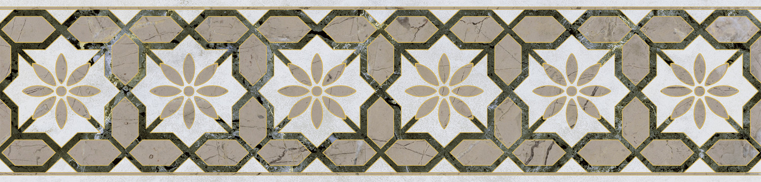 Серенада Бордюр 5 глянцевый обрезной VT\\A575\\11000R 30x7,2