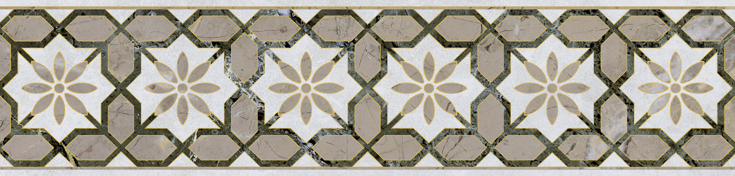 Серенада Бордюр 5 глянцевый обрезной VT\\A575\\11000R 30x7,2