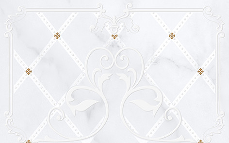 Милана Декор светлый 01 25х40