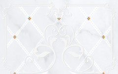 Милана Декор светлый 01 25х40