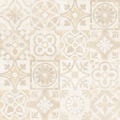 Сонора 3Д Керамогранит бежевый пэчворк 50х50