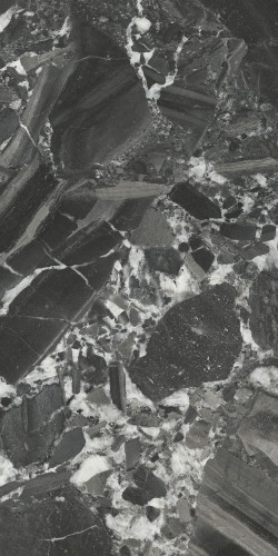 Риальто Плитка настенная чёрный глянцевый обрезной 48007R 40x80