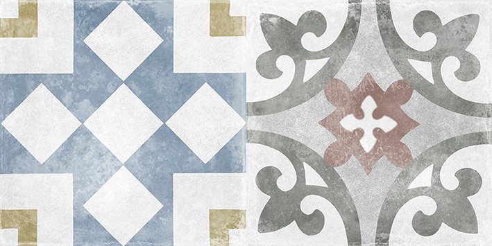 Atlas Плитка настенная серый микс 08-00-06-2457 20х40