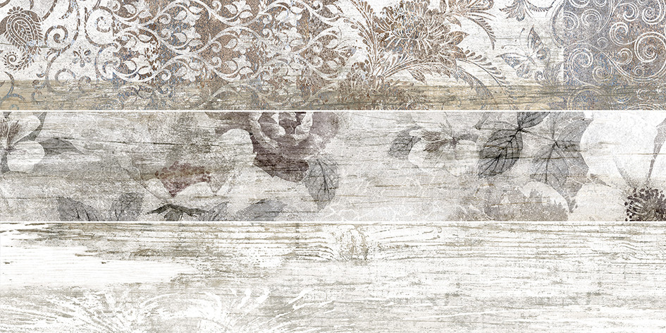 Next Плитка настенная серый узор 34100 25х50