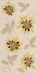 Белла бежевый Декор 10-03-11-215-0 25х50