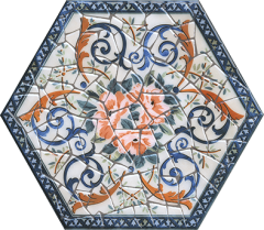 Парк Гуэля Декор лаппатированный HGD\\A383\\SG2700L 29х33,4