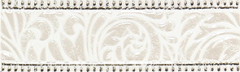 Fiora white Бордюр 01 7,5x25