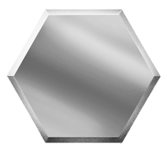 Зеркальная серебряная плитка СОТА СОЗС2 25х21,6