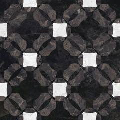 Queen Керамогранит  узоры, многоцветный (16167) 42х42