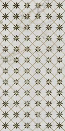 Серенада Декор 1 глянцевый обрезной VT\\A568\\11000R 30x60