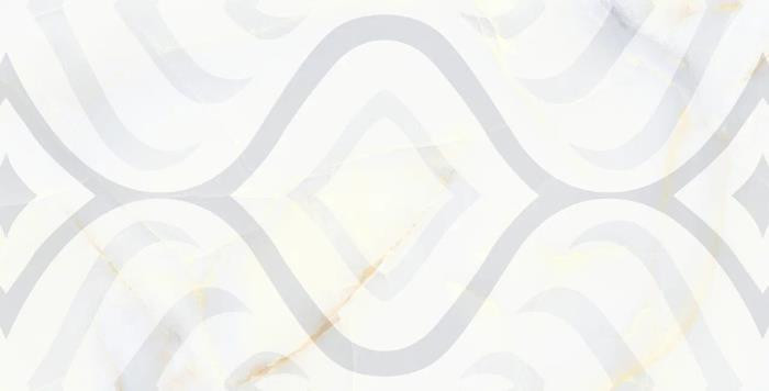 TP3665H Плитка настенная Меоланс Декор св.серый,глянец 30*60см 1,8м2