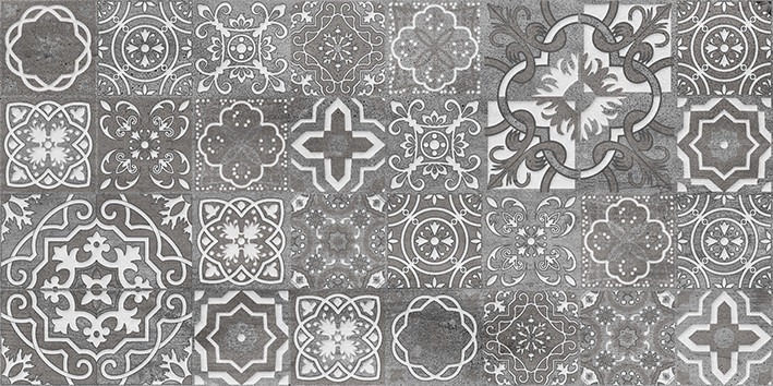 Concrete Vimp Декор тёмно-серый 30х60