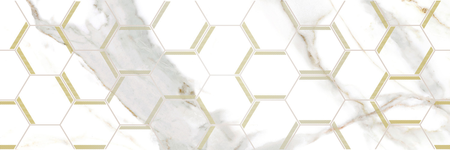 Adelaida Декор белый 25х75