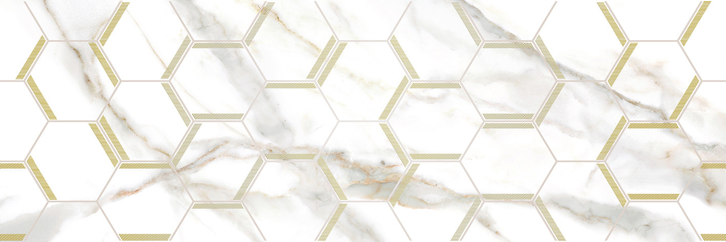 Adelaida Декор белый 25х75