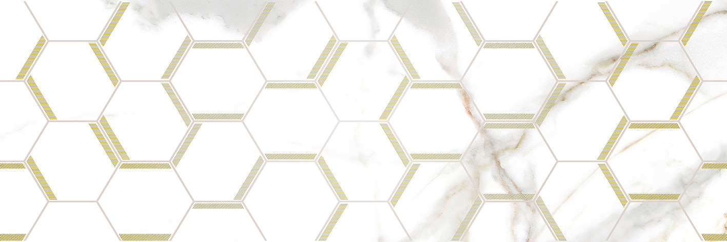 Adelaida Декор белый 25х75