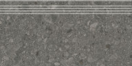 Чеппо ди Гре Ступень антрацит матовый обрезной DD606220R\\GR 30x60