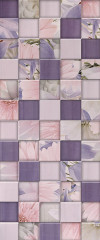 Aquarelle lilac Плитка настенная 03 25х60