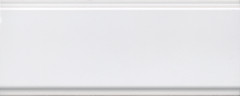 Магнолия Бордюр белый матовый обрезной BDA022R 12х30