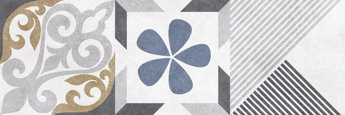 Alabama Плитка настенная микс серый 60078 20х60