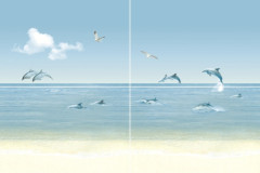 Mauritius Панно P4-2D138 60х40 (из 4-х пл.)