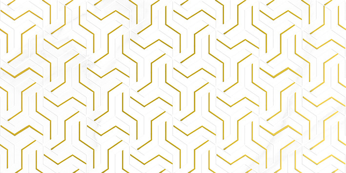 Crystal Fractal Декор белый 30х60