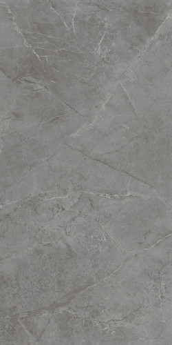 Риальто Плитка настенная серый тёмный глянцевый обрезной 48021R 40x80