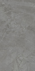 Риальто Плитка настенная серый тёмный глянцевый обрезной 48021R 40x80