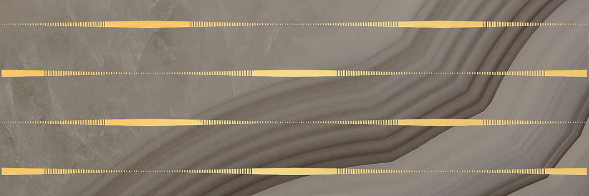 Agat Lines Декор кофейный 20х60