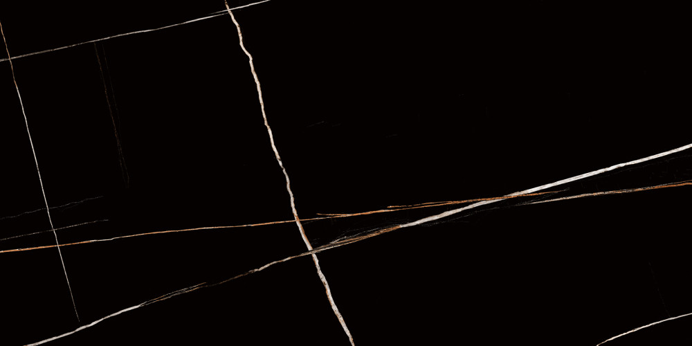 Lawa Black Керамогранит черный 60х120 Полированный